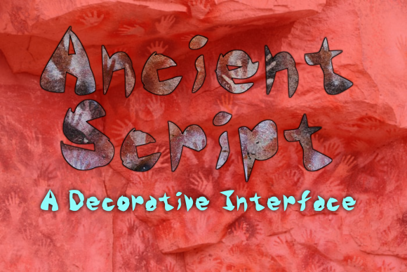 Ancient Script: A Unique Typeface for Bold Campaigns