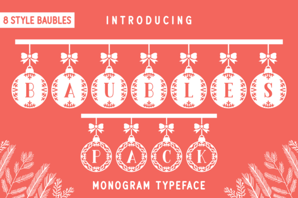 Baubles Pack Font Review: Festive Web Design Magic