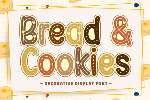Bread Cookies: A Cheerful Typeface for Editorial Design