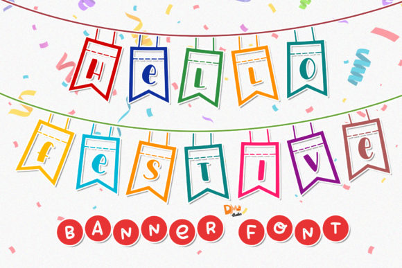 Bring Holiday Cheer to Your Crafts with Hello Festive Font