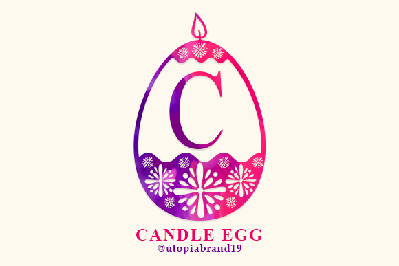 Candle Egg: A Designer's Review of This Decorative Typeface