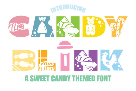 Candy Blink: A Bold Decorative Font for Modern Branding