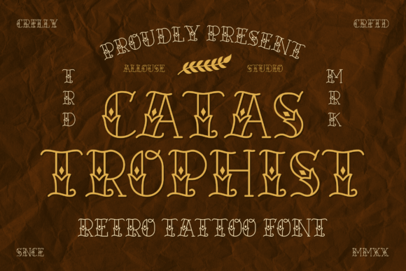 Catastrophist: A Bold Decorative Font for Modern Web Design