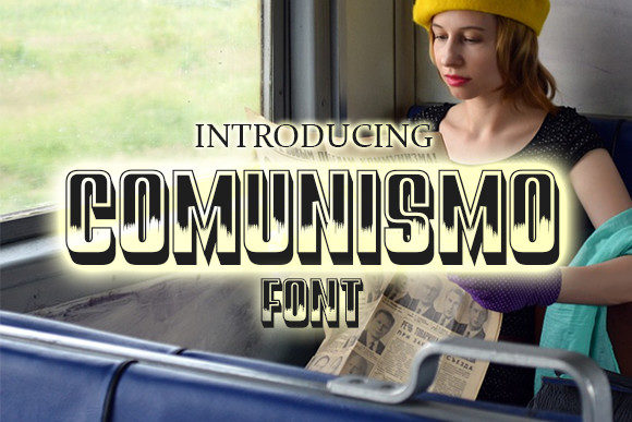 Comunismo: A Bold 3D Typeface for Impactful Branding