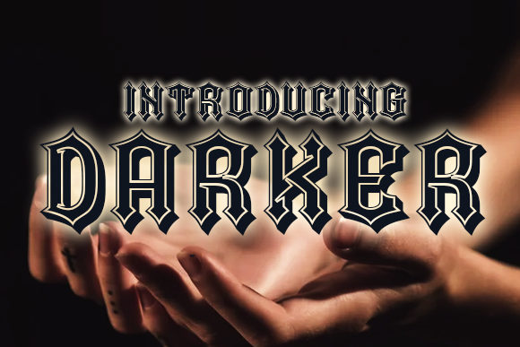 Darker Font Review: A Bold Display Typeface for Web Headers