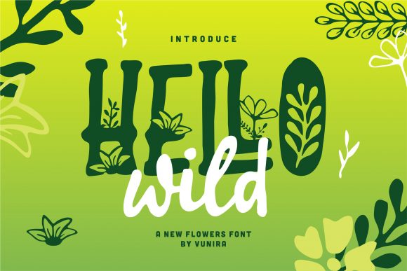 Designing with Hello Wild: A Versatile Decorative Font for Editors