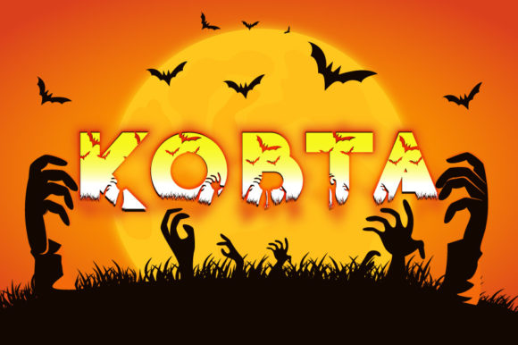 Designing with Kobta: A Spooky Decorative Font for Bold Brands