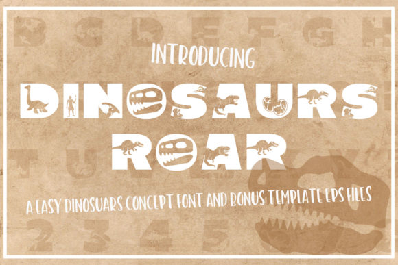 Dinosaurus Roar: A Playful Typeface for Memorable Brands
