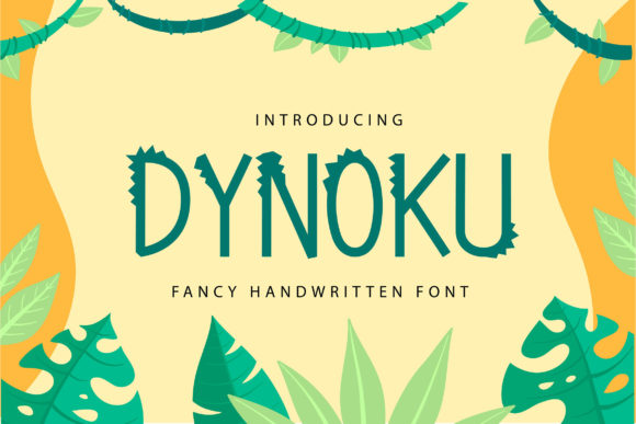 Dynoku: A Playful Decorative Font for Modern Web Design