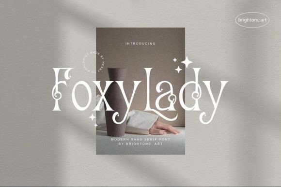 Foxy Lady: A Serif Font for Bold Brand Campaigns