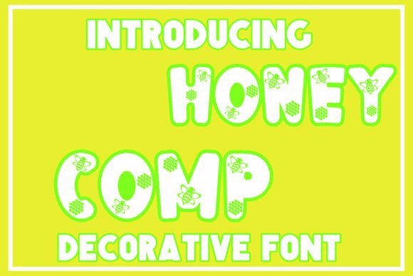 Honey Comp Font for Handmade Makers