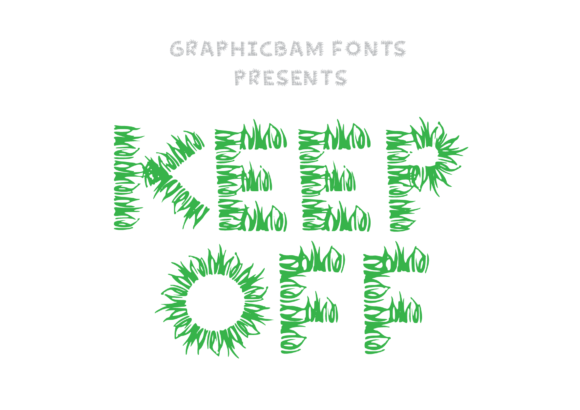 Keep Off: A Bold Decorative Font for Web Headers