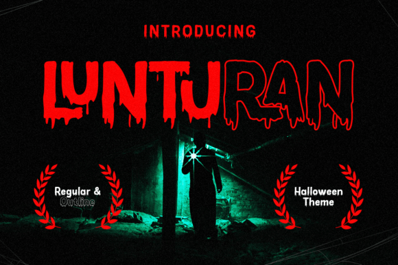 Lunturan: A Bold Decorative Typeface for Brand Impact