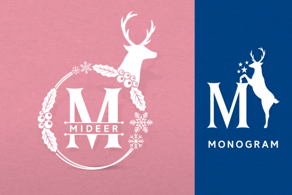 Mideer: A Festive Decorative Font for Branding