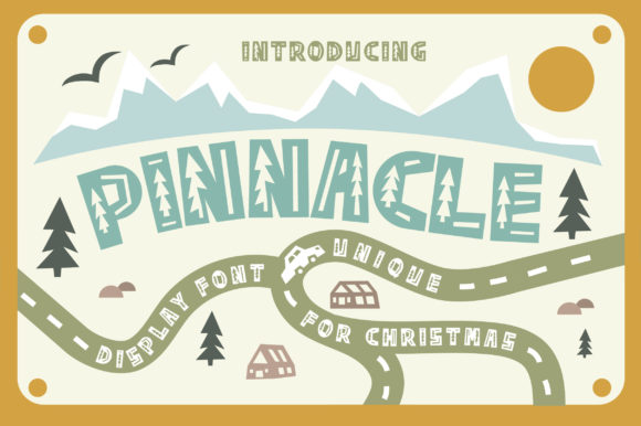 Pinnacle Font Review: A Decorative Typeface for Small Business Branding