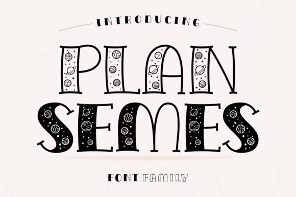 Plan Smes: A Playful Decorative Typeface for Editors