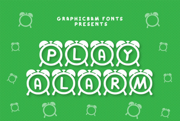 Play Alarm Font: A Creative Typeface for Crafters