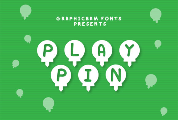 Play Pin: A Playful Decorative Font for Editorial Design