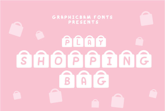 Play Shopping Bag: A Unique Decorative Font for Web Design