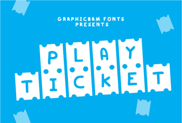 Play Ticket Font: A Fresh Typeface for Editorial Design