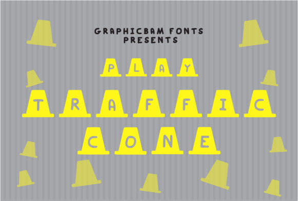Play Traffic Cone: A Fun Decorative Font for Makers