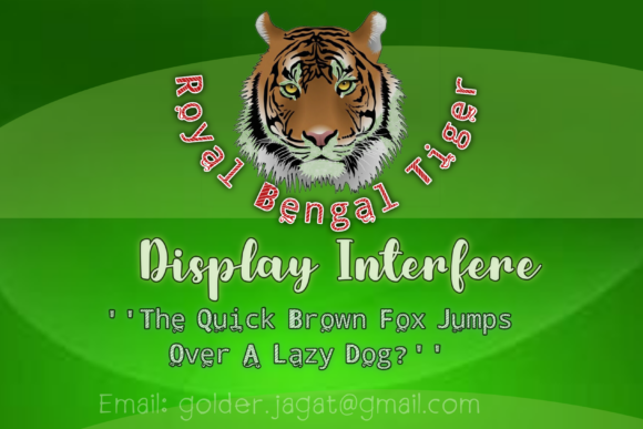 Royal Bengal Tiger Font: Bold Typography for Scroll-Stopping Designs