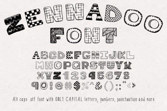 Zennadoo: A Unique Handwritten Font for Web Design